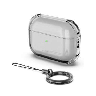 2. Etui Tech-Protect Bounce na AirPods Pro 3 - półprzezroczyste