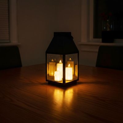 6. LATARNIA DEKORACYJNA Z 3 ŚWIECZKAMI