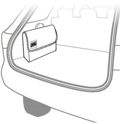 4. ORGANIZER SCHOWEK TORBA SAMOCHODOWA 29X15X30cm BLACK + DECKER