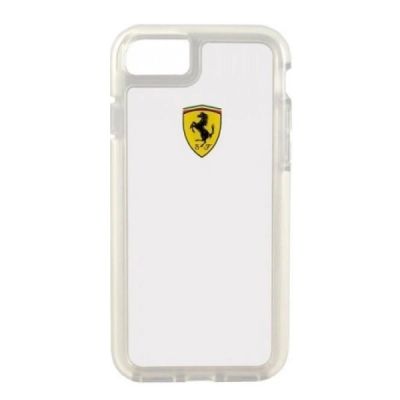 Etui Ferrari Shockproof na iPhone 7 / 8 / SE 2020 / SE 2022 - przezroczyste