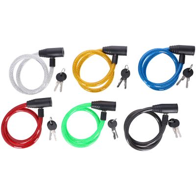 3. Zapięcie rowerowe Dunlop cable lock D12mm 65 cm ST 6ass 82646