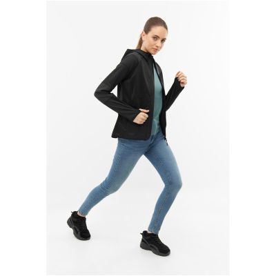 Bluza damska VIKING Yosemite Hoodie Lady rozpinana z kapturem czarna   XL