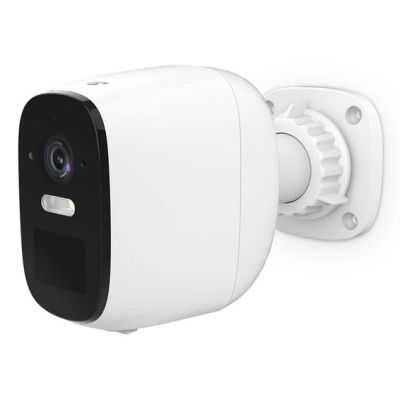4. Kamera zewnętrzna Nedis Smartlife Wifi, IP66, czujnik ruchu, night vision, biały