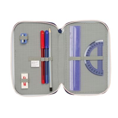 6. FC Barcelona piórnik z wyposażeniem triple filled pencil case 37 PCS 412526857