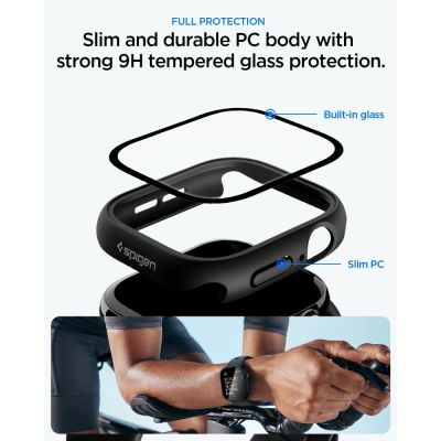 4. Etui Spigen Thin Fit 360 Etui Spigen Thin Fit 360 na Apple Watch 42 mm - czarne