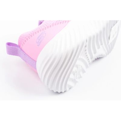 5. Skechers buty dziecięce sportowe Bounder różowe niemowlęce na rzep