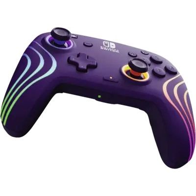 6. PDP Afterglow wave Liliowy USB Gamepad Analogowa/Cyfrowa PC, Xbox Series S, Xbox Series X