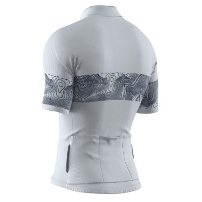 2. Biemme koszulka GENESIS biało granatowa L