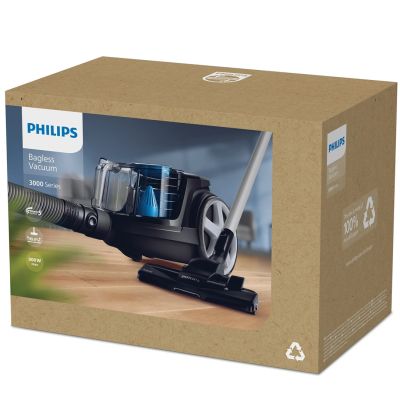 73. Odkurzacz bezworkowy Philips FC9331/09 (900W; kolor czarny)