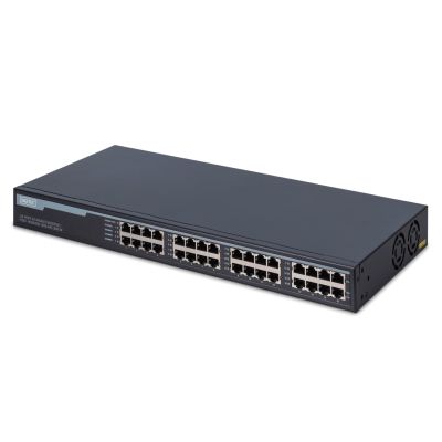 16. 10G Ethernet Zasilacz/Injector PoE+ 802.3at, 16 portów, PoE budżet 250 W