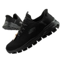 Skechers buty męskie sneakersy Glide-Step wygodne lekkie Slip-Ins czarne