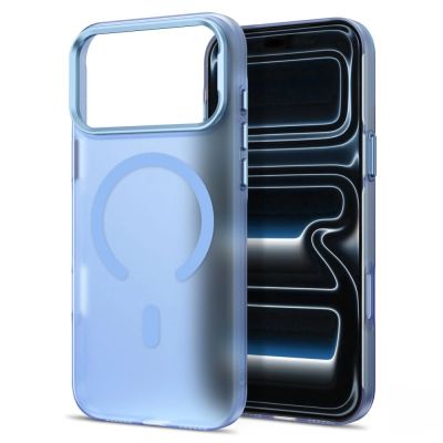 2. Etui Tech-Protect MagZero MagSafe na iPhone 17 Pro / 18 Pro - jasnoniebieskie matowe