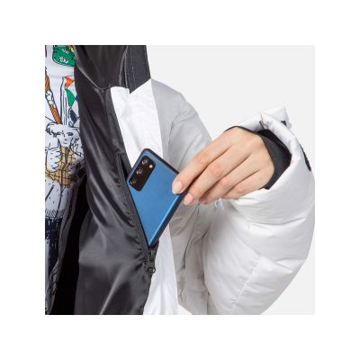 5. Kurtka Rossignol W Lumy Down Bomber Jkt biały