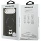 8. Etui Karl Lagerfeld Choupette Pin MagSafe do iPhone Air czarne
