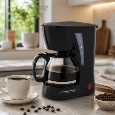 11. Ekspres przelewowy Esperanza Robusta EKC006 (650W; kolor czarny)
