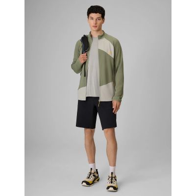 3. Bluza trekkingowa regular bez kaptura męska 4F 4FRSS26TFSWM0984-44S