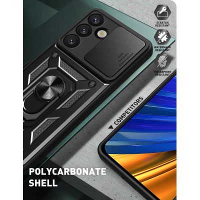 7. Etui Hybrid Armor Camshield na Sasung Galaxy S26 - czarne