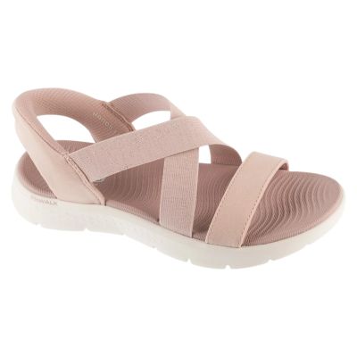 Skechers Slip-Ins: Go Walk Flex Sandal - Glimmer Up 141489-ROS Różowe 36