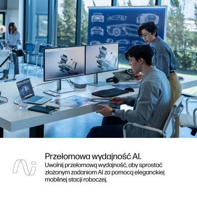 13. HP ZBook Ultra 14 G1a Ryzen AI Max PRO 390 14.0" 2.8K Touch OLED IPS 400nits BV LBL 32GB LPDDR5x-8533 SSD1TB Radeon 8050S Cam IR 5 MPx 74,5Wh W11Pro 3Y OnSite