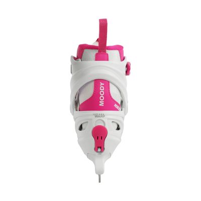 11. Łyżwy Roces Moody Ice X biało-różowe 450744 001