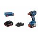 BOSCH KLUCZ UD.GDX 18V-200  2x4,0Ah 200Nm L-CASE