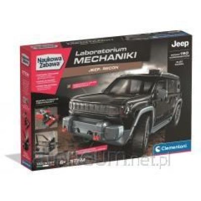 2. Clementoni Naukowa Zabawa - Laboratorium mechaniki: Jeep Recon