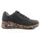 4. Skechers Uno-Loving Love buty sneakersy sportowe damskie modne czarne