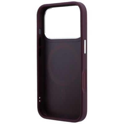 7. Etui Karl Lagerfeld Point & Choupette Sketch MagSafe na iPhone 18 Pro / 17 Pro - burgundowe