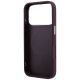 7. Etui Karl Lagerfeld Point & Choupette Sketch MagSafe na iPhone 18 Pro / 17 Pro - burgundowe
