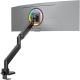 ONKRON G130-B Uchwyt biurkowy obrotowo-nachylny do monitora 17"-57" maks 27 kg, z obracaniem, czarny
