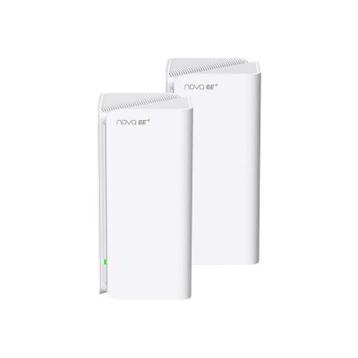 2. Tenda MX21 Pro(2-pack) Trójpasmowy (2,4 GHz / 5 GHz / 6 GHz) Wi-Fi 6 (802.11ax) Biały 3 Wewnętrzne