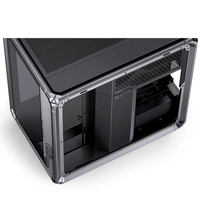 4. Jonsbo X400 Pro PC-Gehäuse, Midi-Tower, ATX, Tempered Glass - grau