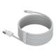 6. Baseus 2x kabel USB - Lightning szybkie ładowanie 1,5 m biały (TZCALZJ-02)
