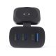 2. RealPower 450476 ładowarka do urządzeń przenośnych Power bank, Smartwatch, Tablet Czarny Prąd przemienny Bezprzewodowe ładowanie Szybkie ładowanie Wewnętrzna