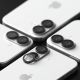 6. Ochronne nakładki Ringke Camera Frame Protector 2-pack na iPhone 16 / 16 Plus - czarny