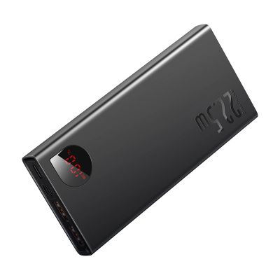 4. Baseus Adaman Metal powerbank z szybkim ładowaniem 10000mAh 22.5W (Overseas Edition 2021) czarny