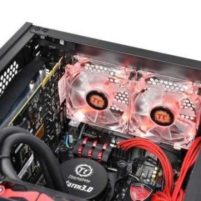 19. Obudowa Thermaltake Core V1 CA-1B8-00S1WN-00 (Mini ITX; kolor czarny)
