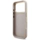 7. Etui Guess 4G Stripe MagSafe na iPhone 17 Pro - różowe