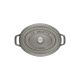 2. Garnek żeliwny owalny STAUB 40509-317-0 - grafitowy 4.2 ltr
