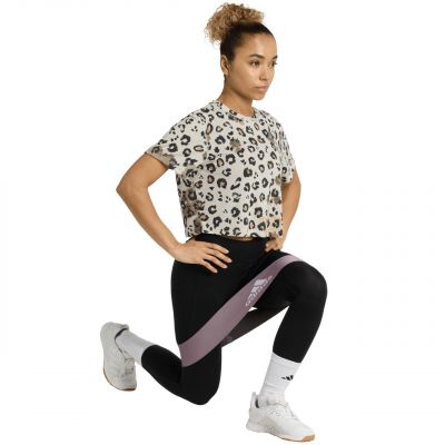 6. Koszulka adidas Workout Essentials Print AOP W JY4604