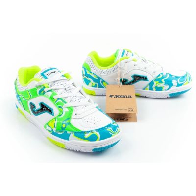 8. Joma buty sportowe piłkarskie Top Flex Jr 2662 halowe dziecięce