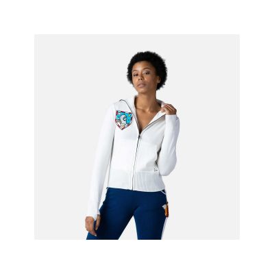 3. Rękawice Rossignol W Galina Full Zip biały