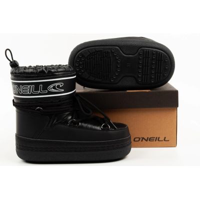 9. O'neill buty śniegowce dziecięce Lisa High czarne ocieplane zimowe