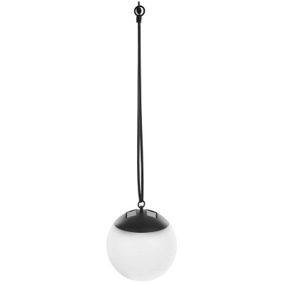 10. LAMPA SOLARNA PLASTIKOWA KULA WISZĄCA 20CM