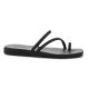 6. CROCS MIAMI TOE LOOP SANDAL W BLACK 209862-001
