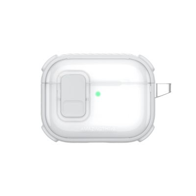 Etui AMAZINGTHING Titan Pro Mag Case Clear do AirPods Pro 3 - białe