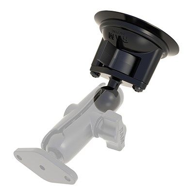 2. RAM Mount Twist-Lock™ Przyssawka Do Szyby/Deski Rozdzielczej z Głowicą rozmiar B RAM-B-224-1U