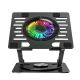 6. Podstawka Wozinsky WDCX-X16-AS CoolBase RGB chłodząca z obrotem 360° pod laptopa i tablet - czarna