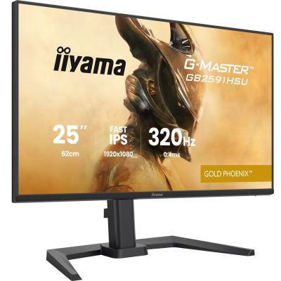 24. iiyama G-MASTER GB2591HSU-B1 monitor komputerowy 62,2 cm (24.5") 1920 x 1080 px Full HD LED Czarny