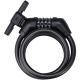 Zapięcie rowerowe BBB CodeGuard Cable 12/180 z uchwytem   one size